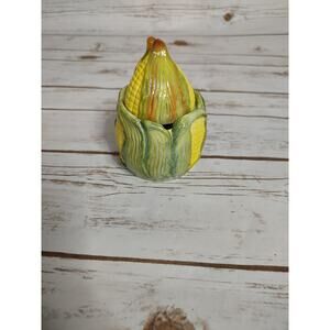 VTG Pottery Stanford Ware Sugar Jar Corn Cob